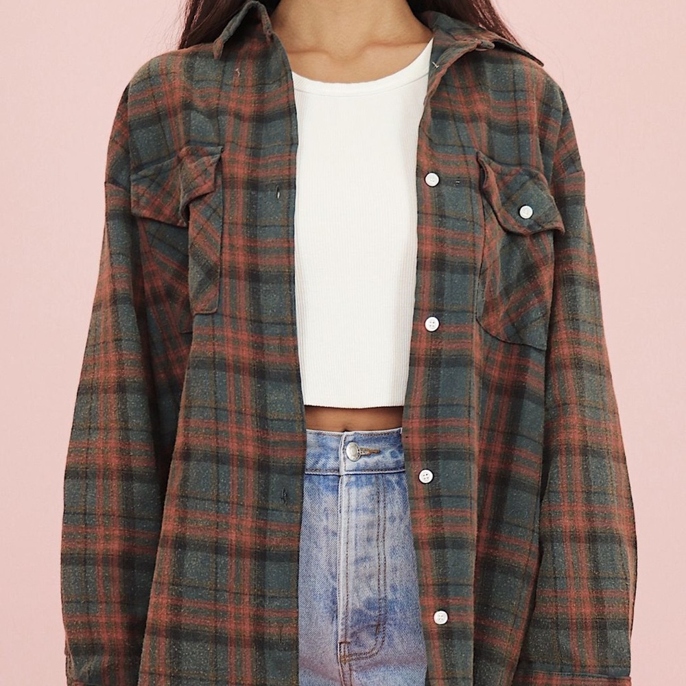 CryBaby 90s flannel